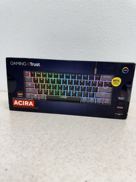 Tastatura Mecanica Trust ACIRA // Noua Sigilata