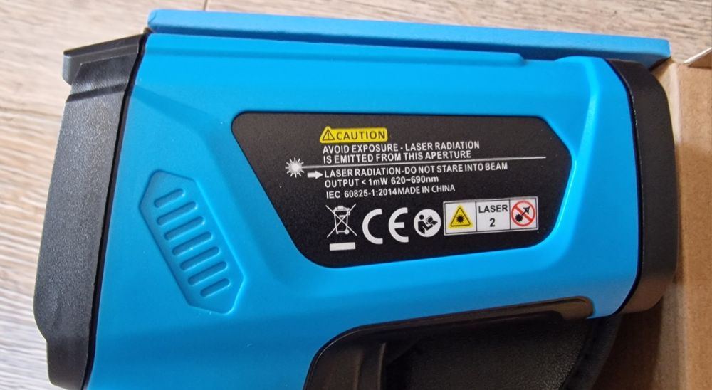 Безконтактен инфраред темометър 1600°С