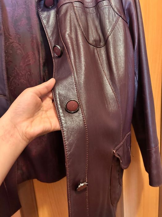 Кожаная куртка. Размер 52-54