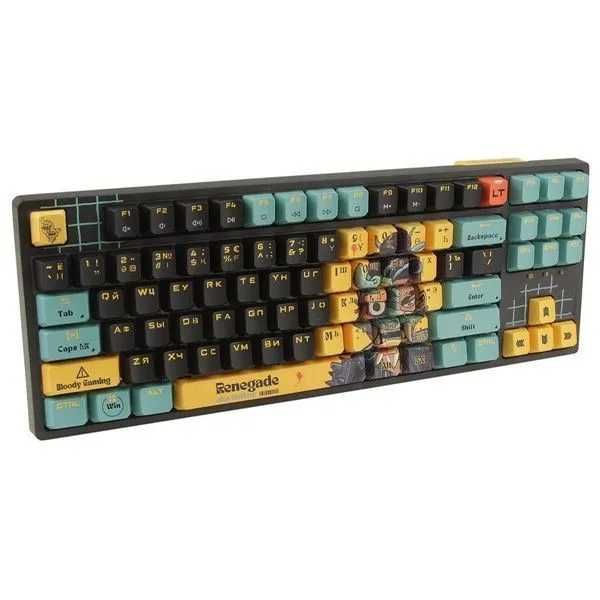 Проводная мех-ская игровая AT87 RENEGADE BLACK MIDNIGHT/Gaming KB 1.4