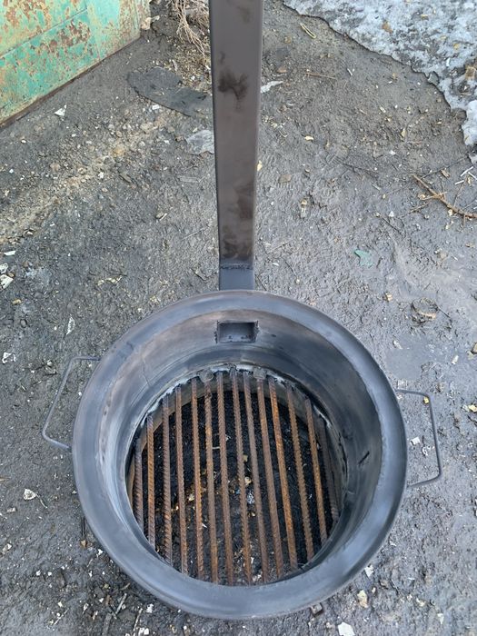 Новая печь под казан