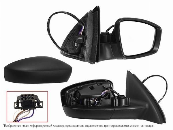 Зеркало  Skoda Rapid