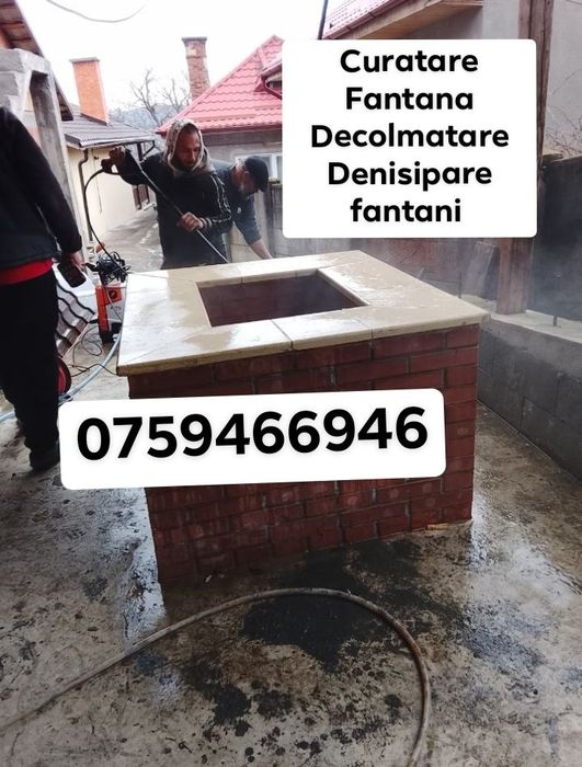 Curatare fantana adancesc