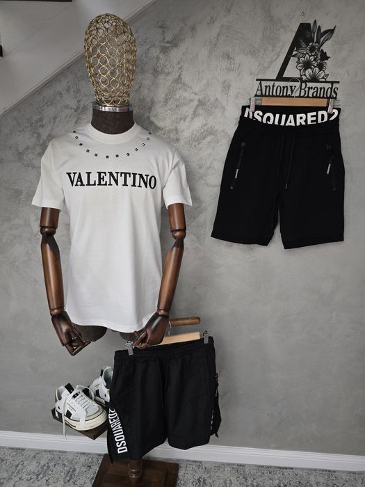 Tricouri diferite modele bărbați calitate premium velentino balenciaga