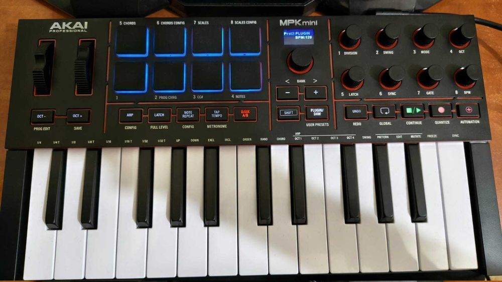 Clape MIDI Akai MPK Mini 4 (IV)