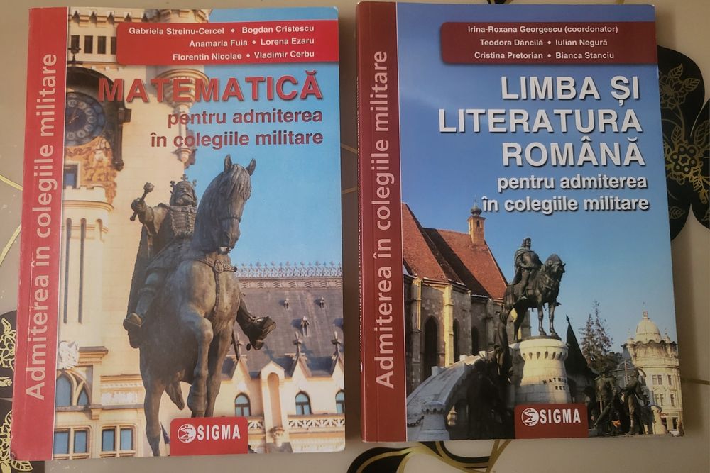 Pachet admiterea în colegiile militare