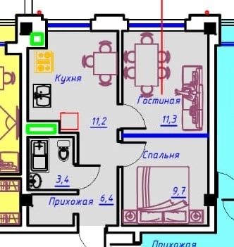 Продаю свою квартиру на Рисовом