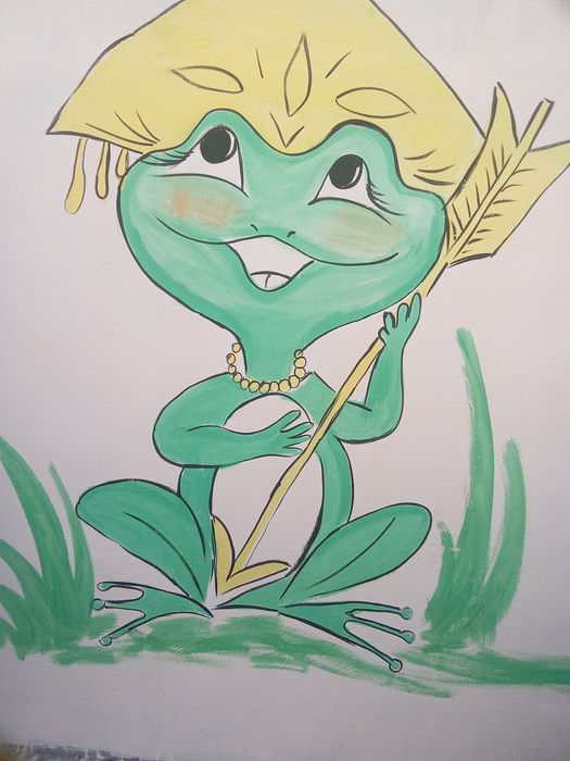 Devorga rasm chizdirish Картина на стене