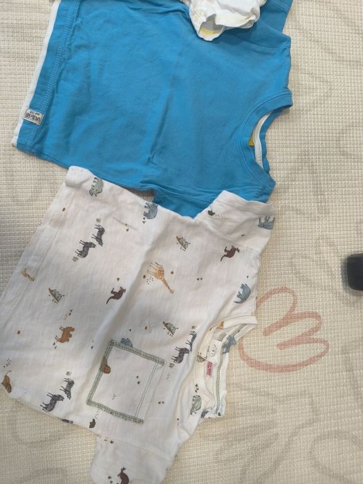 Лот летни дрешки за момче  80