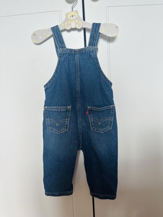 Дънков гащеризон Levis 74-80cm 12 месеца