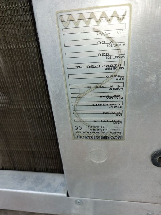 Vând agregate frigorifice de refrigerare complete