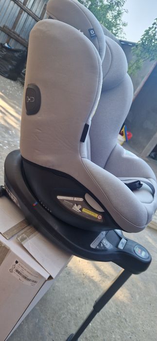 Joie-Scaun Auto I-Spin 360 E Gray Flannel, 61 cm-105 cm, testat ADAC si certificat R129 , fără accidente