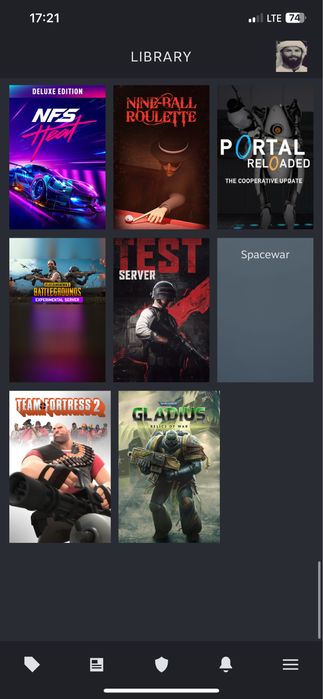 Стим аккаунт с множеством разных игр