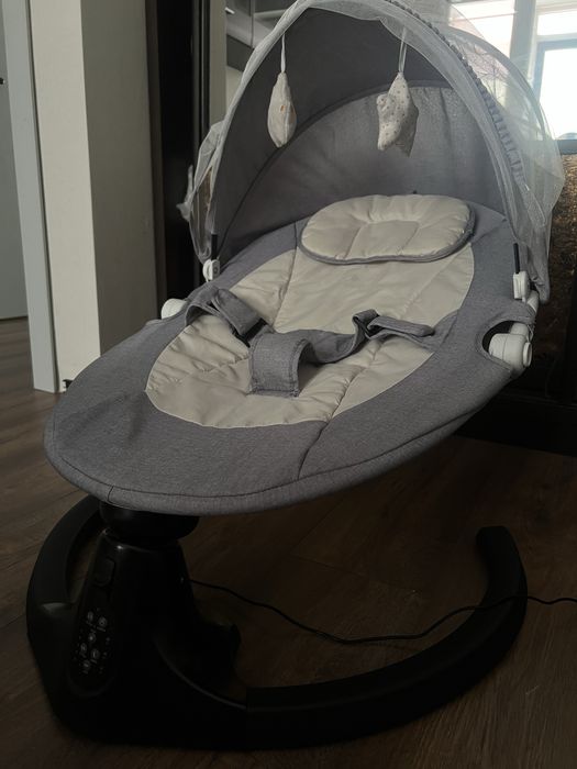 Шезлонг качеля детский