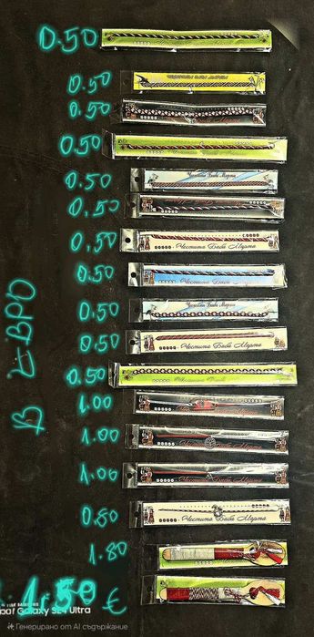 Мартеници на едро