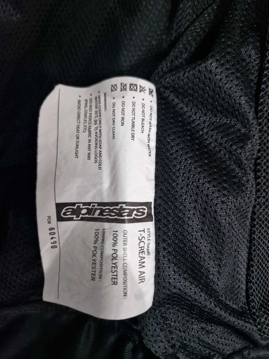 Geaca Moto Alpinestars de vara (T-Screamer Air)