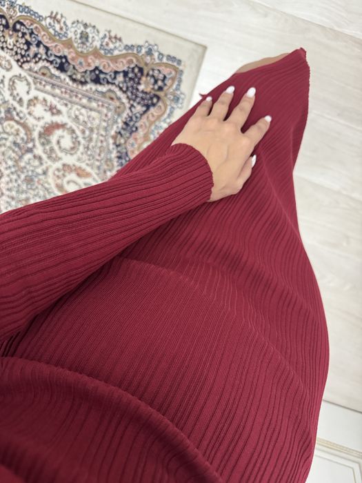 Трикотажное платье