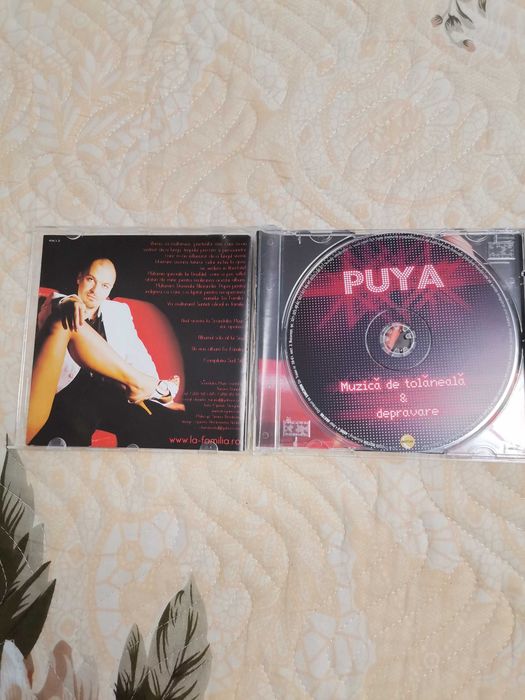 CD Puya , muzica hip hop muzica de tolaneala si depravare , original