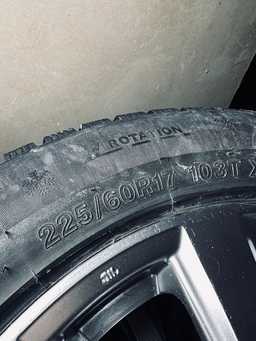 225/60R17 қыскы шипымен дискмен Сатылады