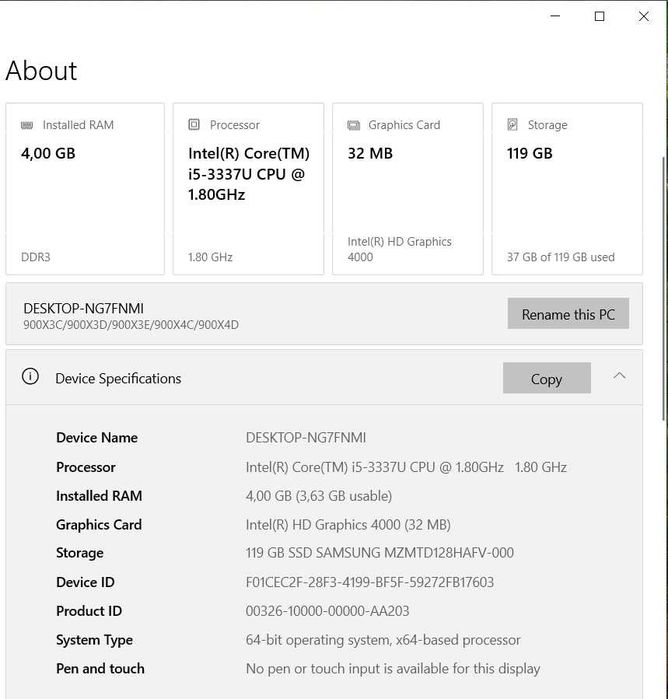 Laptop Samsung Series 9 Ultrabook (NP900X3E-A01RO)