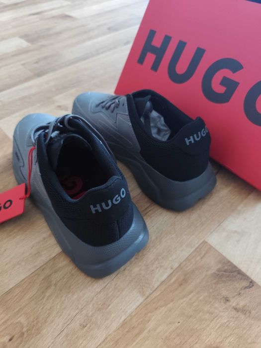 HUGO Leon_runn_nyme DARK Grey