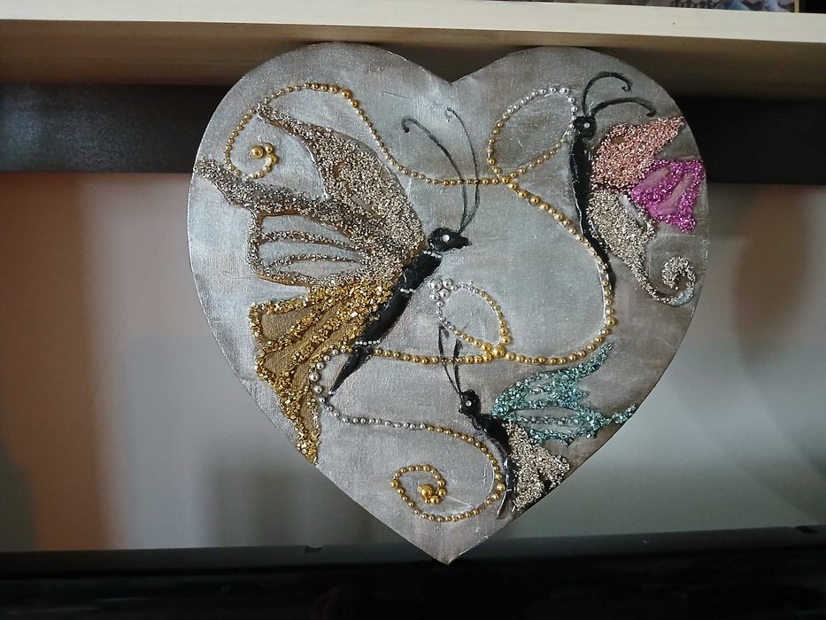 Картина с пеперуди за влюбени