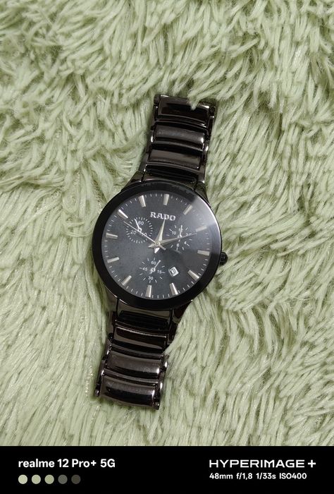 Часы Rado Centrix Chronograph Quartz Black