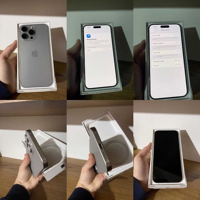 Iphone 15 pro max titanium