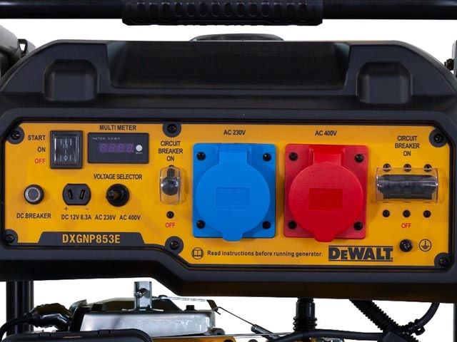 Бензинов генератор DeWalt DXGNP853E 10.6kVa 230V