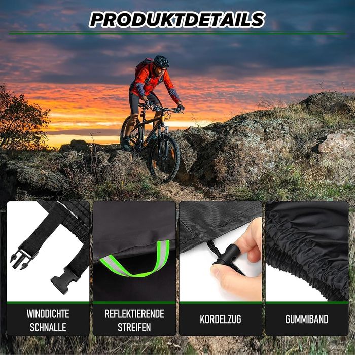 Водоустойчиво покривало за автомобилен багажник за велосипеди