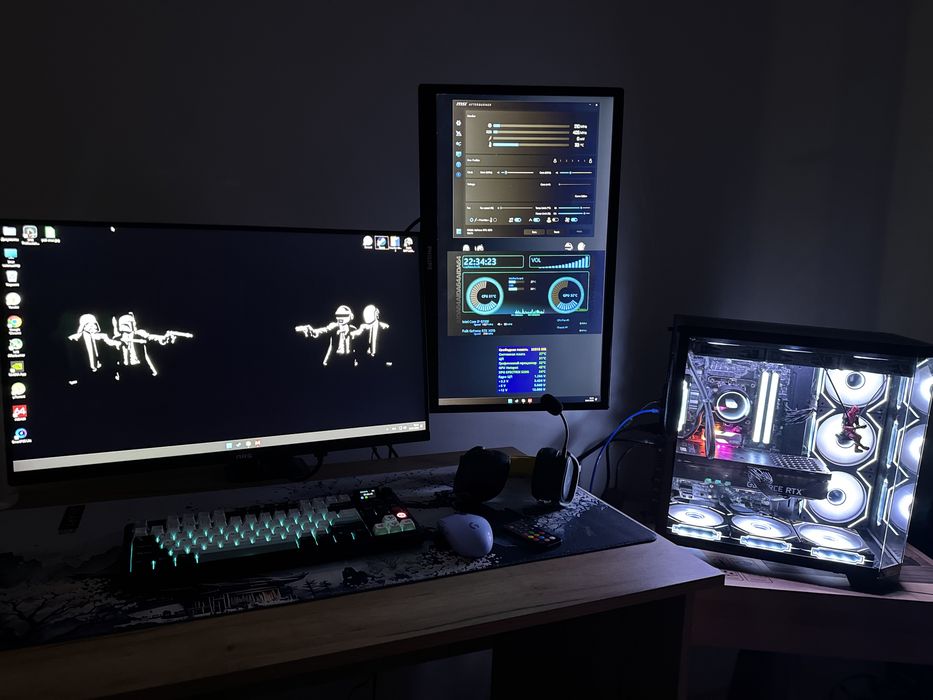 Игровой компьютер полный комплект со всей периферией