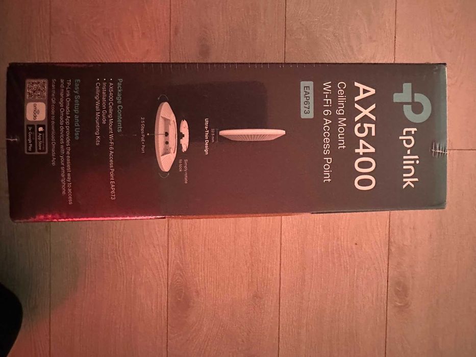 vand Access Point tp-link Omada EAP673 WI-FI 6 AX5400 nou sigilat