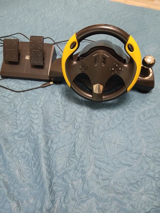 Volan gaming cu pedale MYRIA MG 7400