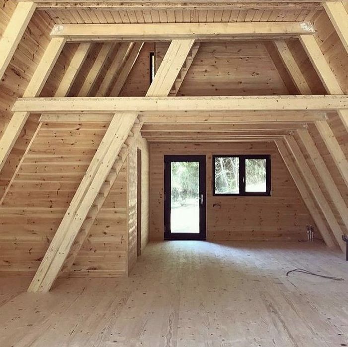 Vand casute tip A 6 x 7m din lemn