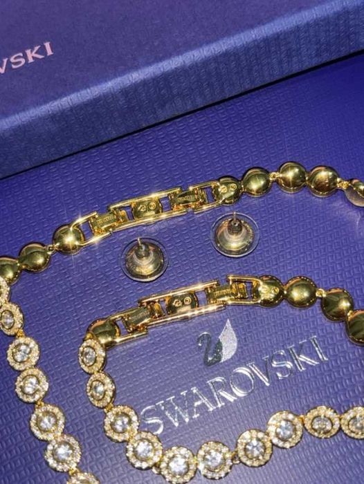 Set Swarovski Angelic Auriu - Colier/Bratara/Cercei