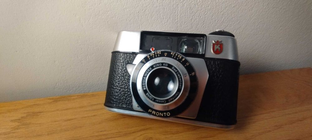 Германски ретро фотоапарат King Regulette 35mm Regula Cassar 45mm 2.8
