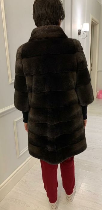 Женская норковая шуба