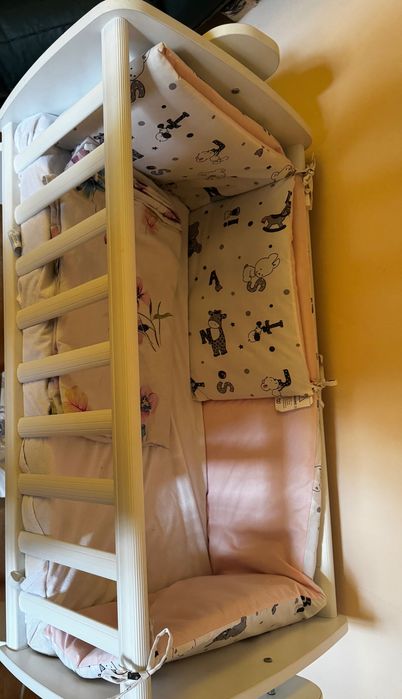 Дървено легло-люлка Lorelli First Dreams