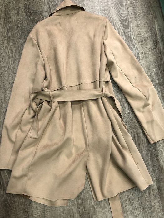 Бежов шлифер с коланче