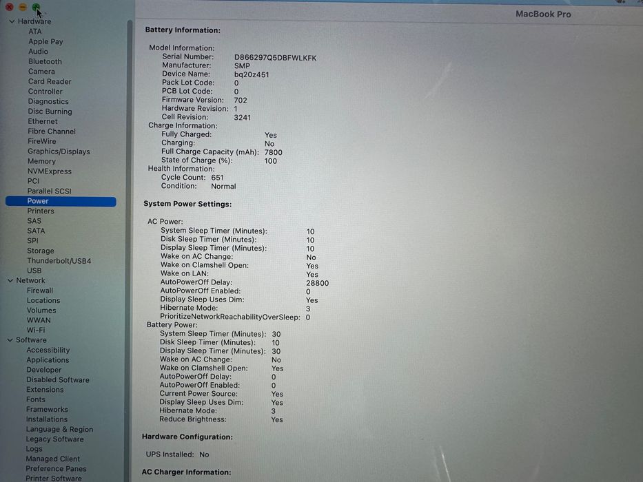 Macbook Pro 15 inch / late 2015 / 2.2GHz Intel I7 / 16gb /258GB/ A1398