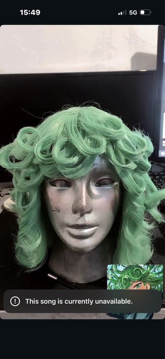 Перука и костюм one punch man tatsumaki