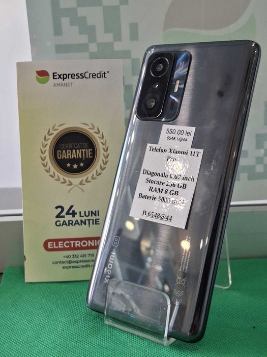 Telefon Xiaomi 11 T Pro (AG44 B:6548)-garantie 2 ani!