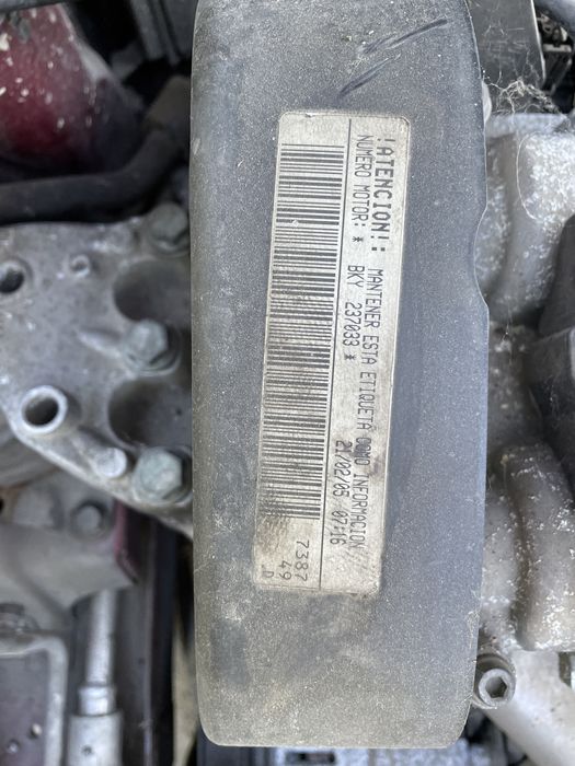 Motor 1.4 benzina 16v euro4 cod motor BKY 122.000km Seat/Audi/Vw/Skoda