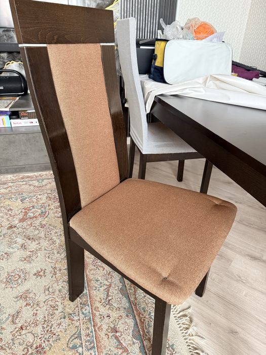 Стол кухонный со стульями 10штук