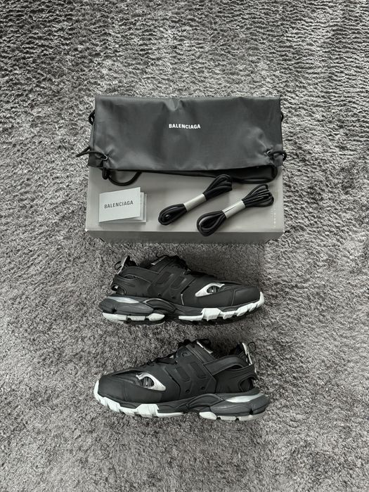 Balenciaga Track Black Silver