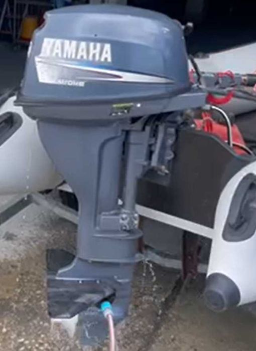 Четиритактов YAMAHA 15HP извънбордов двигател, дълъг ботуш