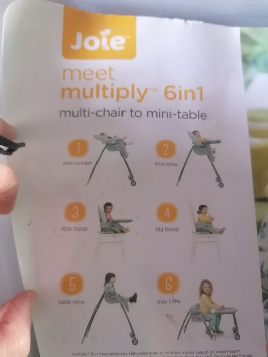 Scaun de masă 6 în 1 Joie