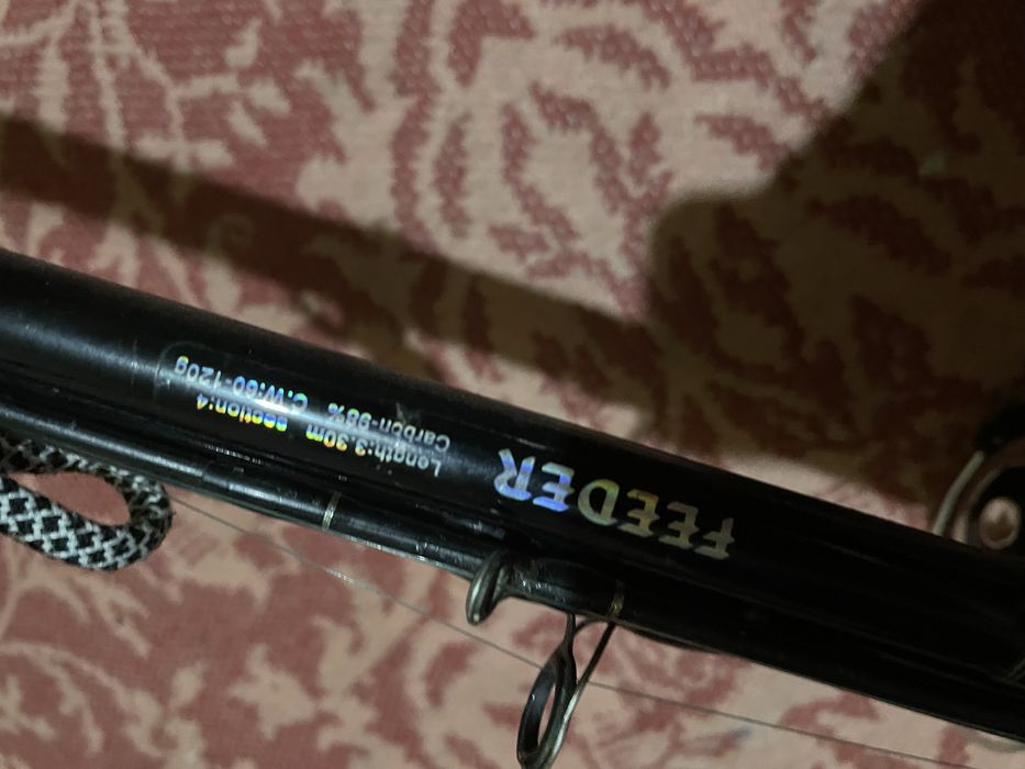 Lansetă Feeder Super hard 98% carbon  3.30m (60-120g)