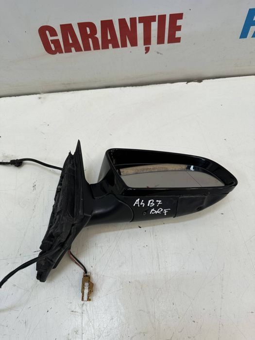 Oglindă dreapta electrică încălzită Audi A4 B6 B7 negru neagră