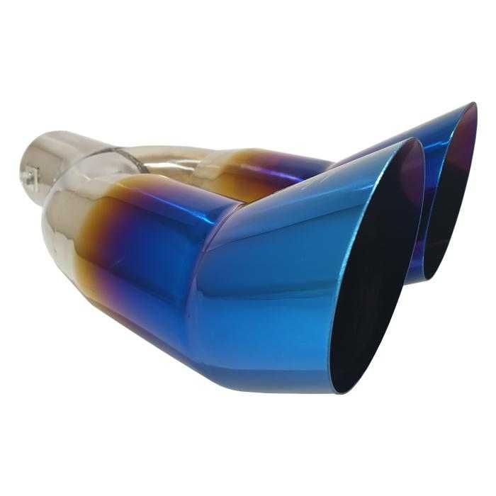 Накрайник ауспух - 2569 входа-61мм изхода-2x75мм